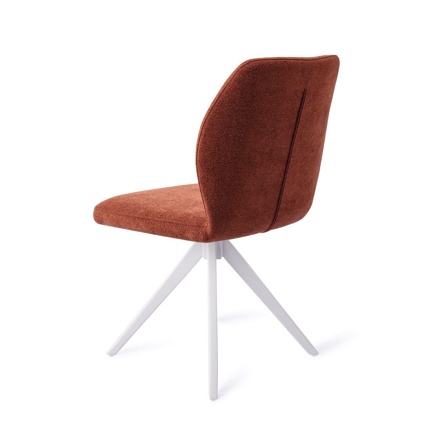 Ikata Dining Chair Cosy Copper Turn White