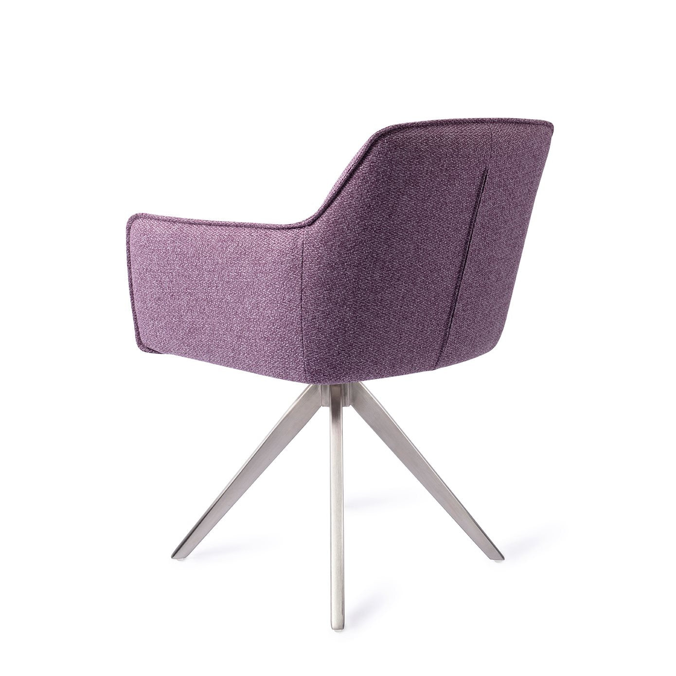 Hofu Dining Chair Violet Daisy Turn Steel