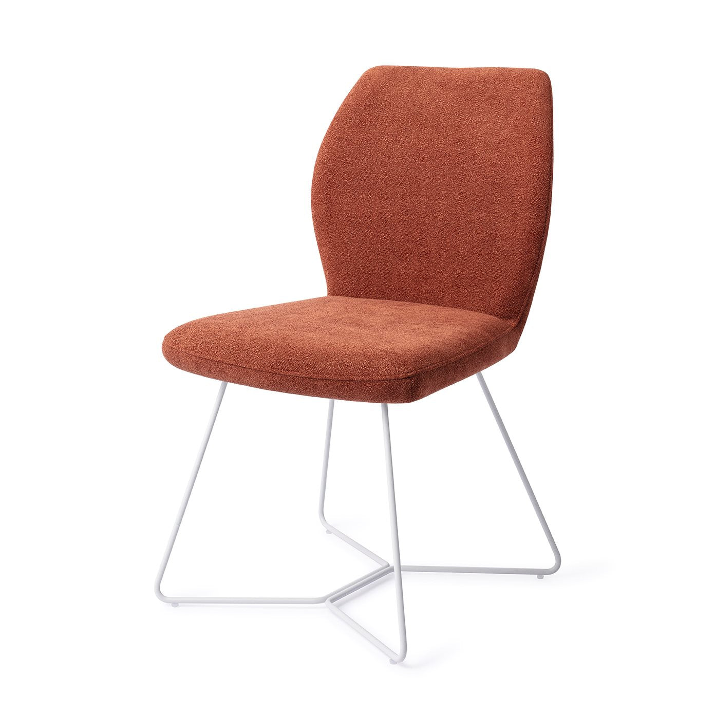 Ikata Dining Chair Cosy Copper Beehive White