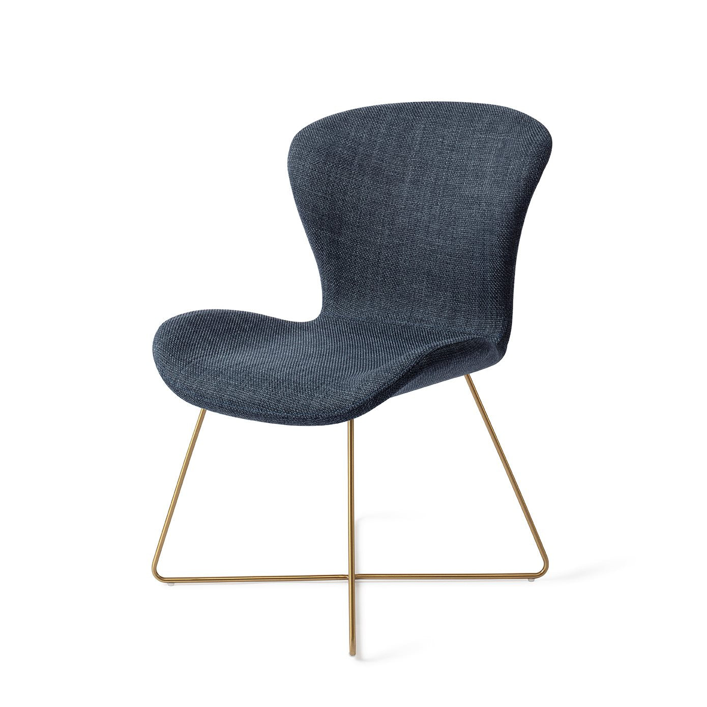 Moji Dining Chair Mystic Marine Cross Gold