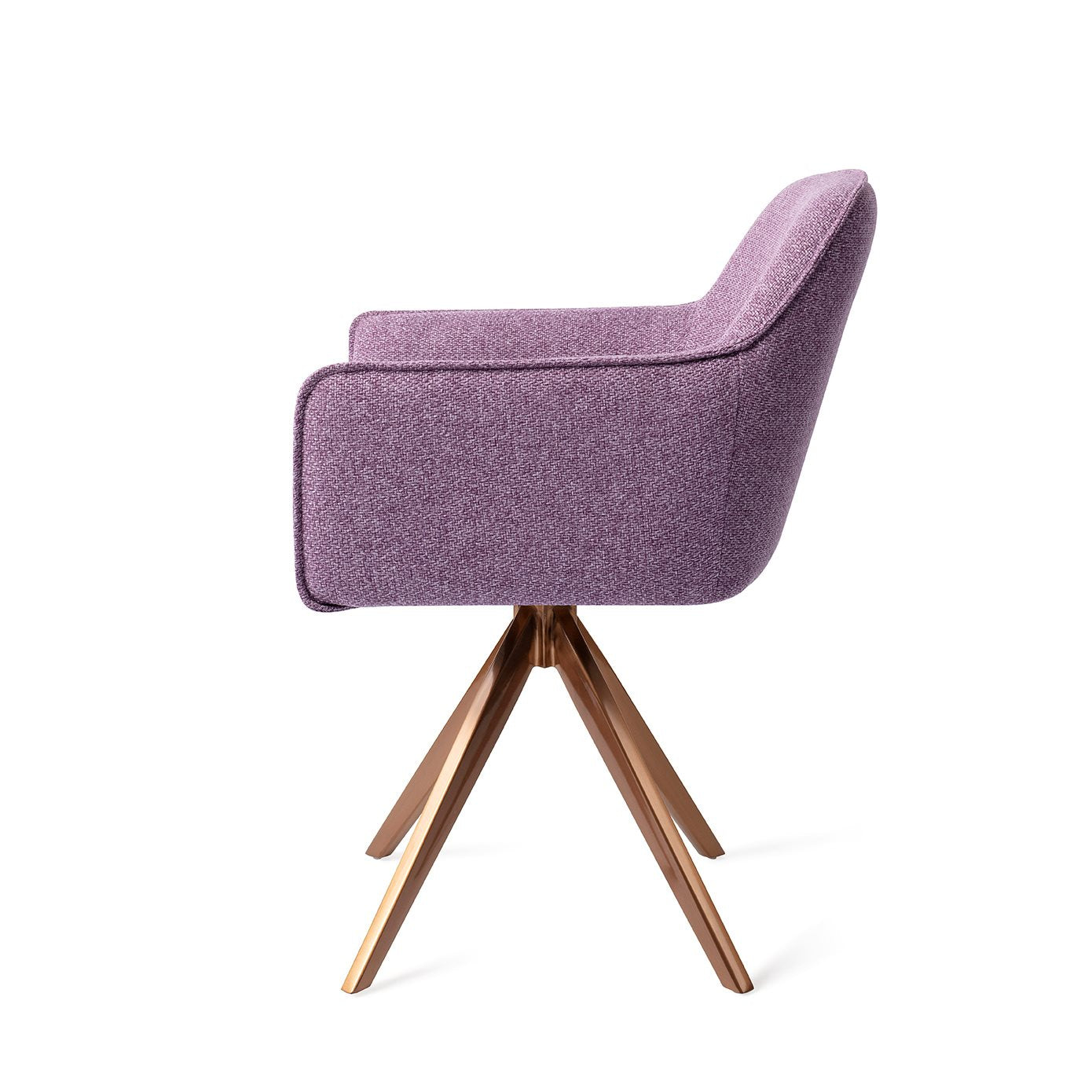 Hofu Dining Chair Violet Daisy Turn Rose