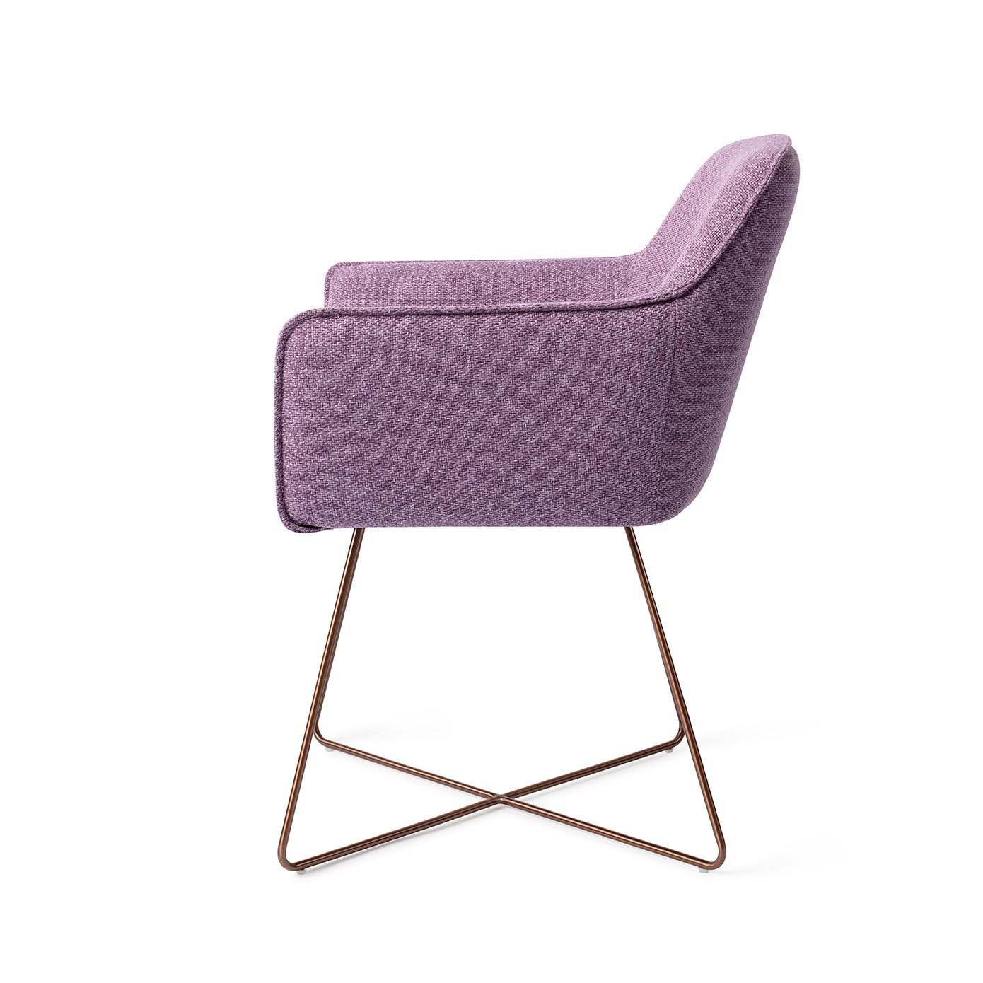 Hofu Dining Chair Violet Daisy Cross Rose