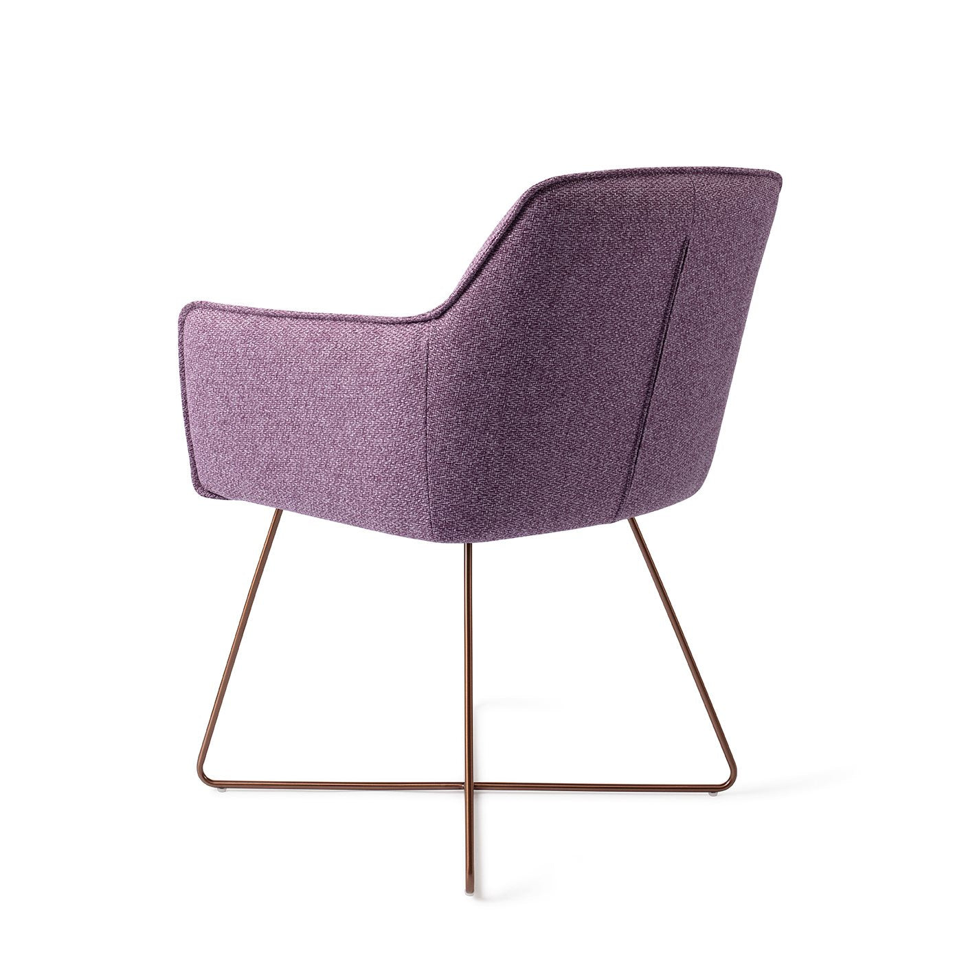 Hofu Dining Chair Violet Daisy Cross Rose