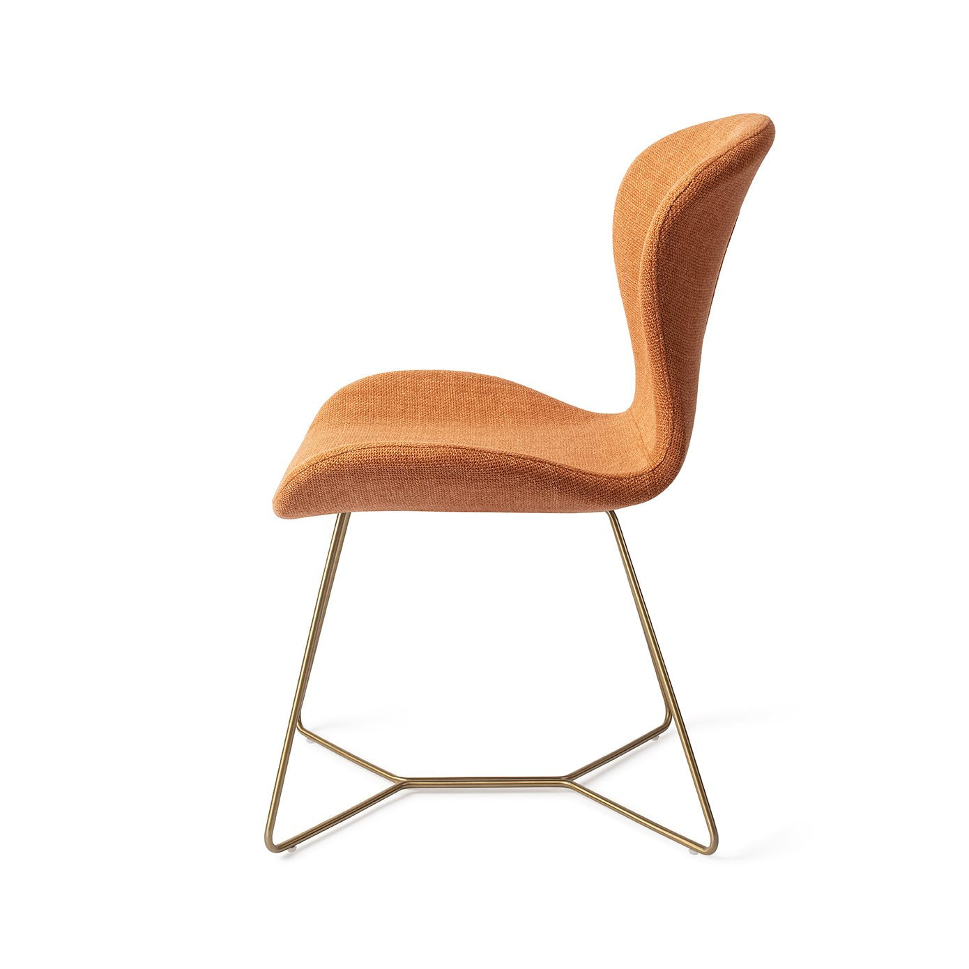 Moji Dining Chair Flax And Hay Beehive Gold
