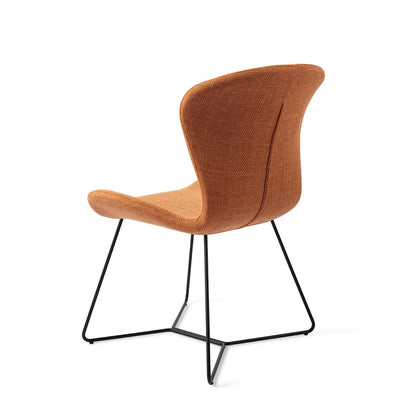 Moji Dining Chair Flax And Hay Beehive Black