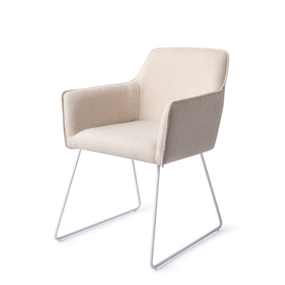 Hofu Dining Chair Enoki Slide White