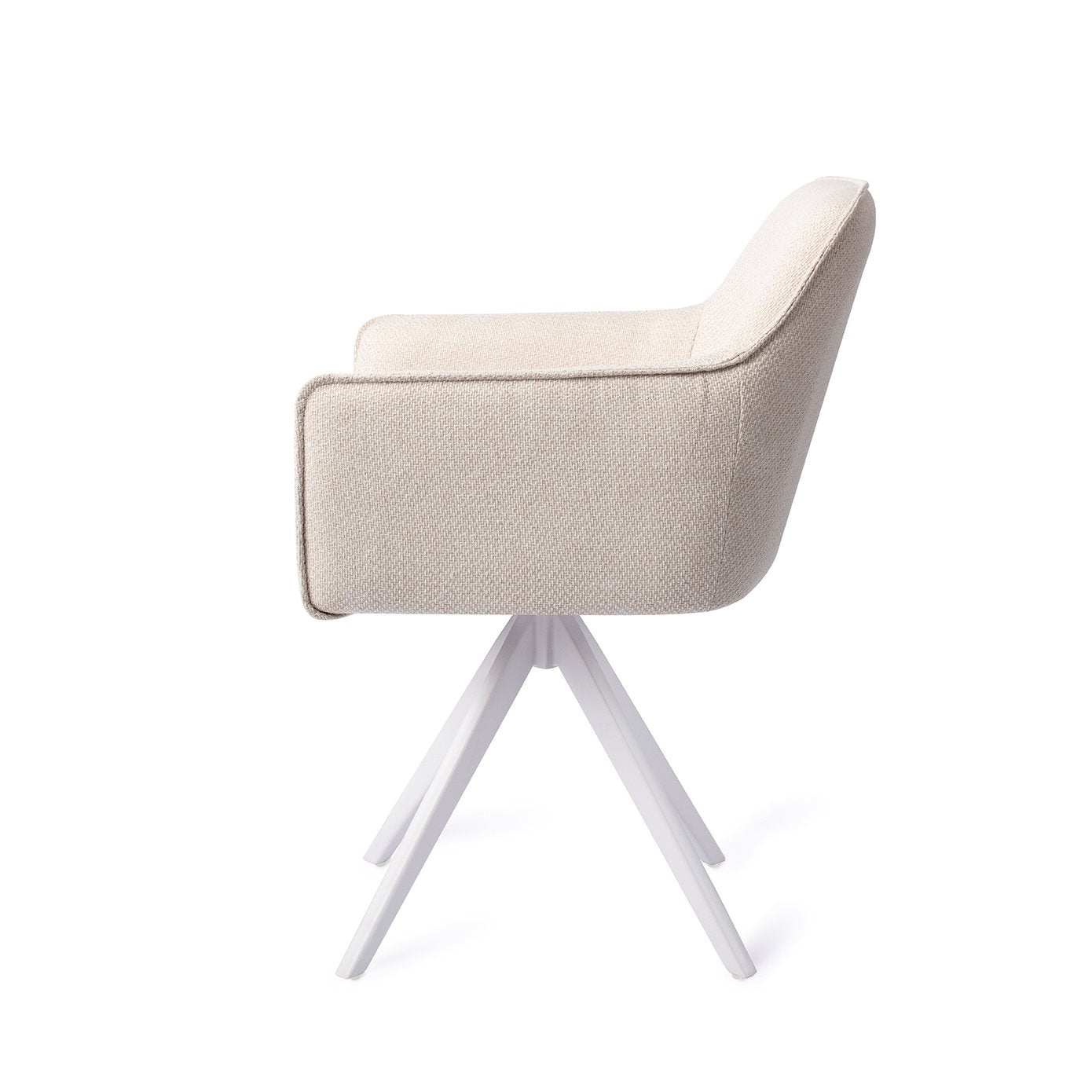 Hofu Dining Chair Enoki Turn White