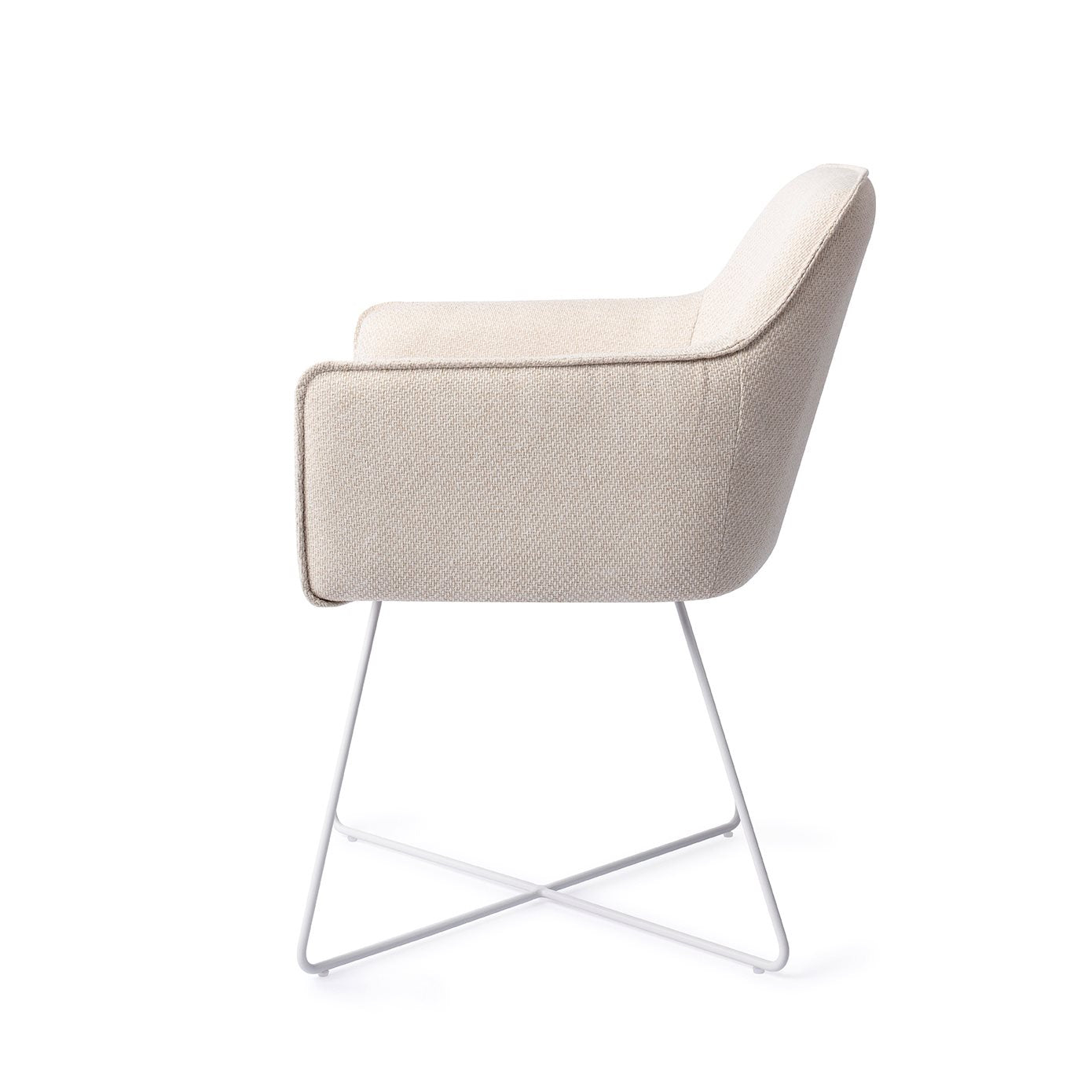 Hofu Dining Chair Enoki Cross White