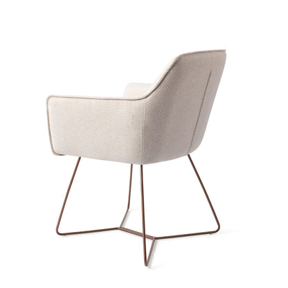 Hofu Dining Chair Enoki Beehive Rose