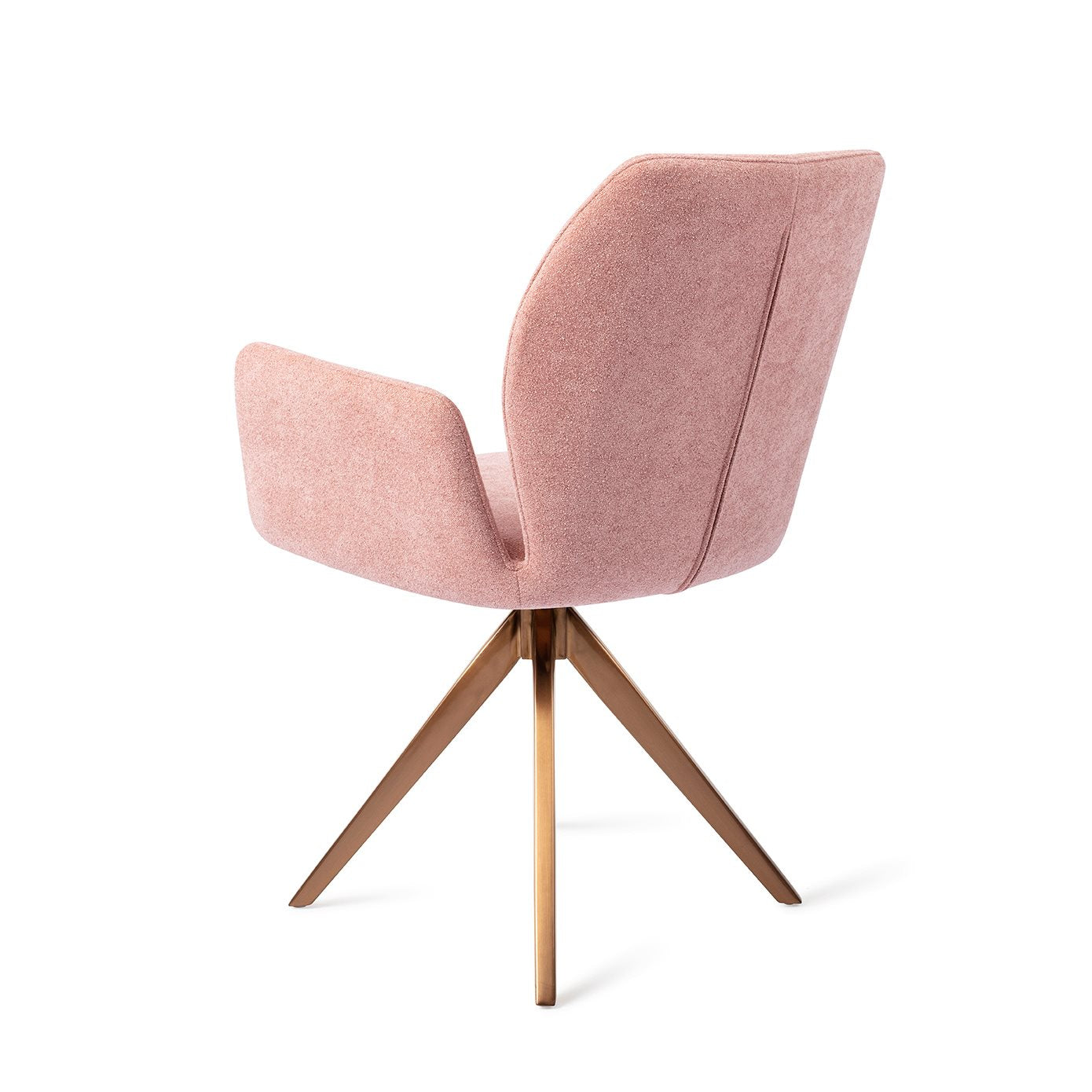 Misaki Dining Chair Anemone Turn Rose