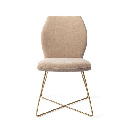 Ikata Dining Chair Funky Fudge Cross Gold