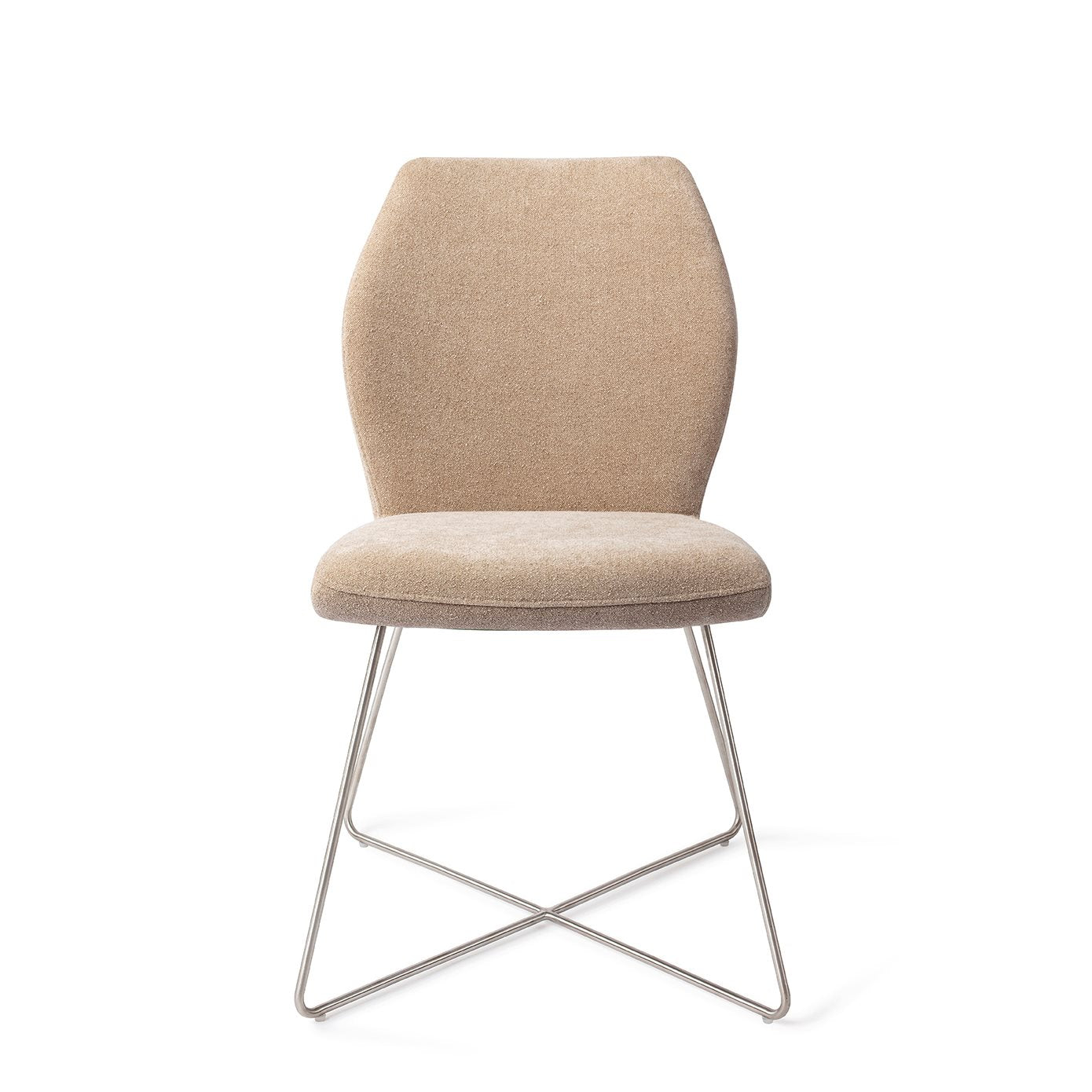 Ikata Dining Chair Funky Fudge Cross Steel