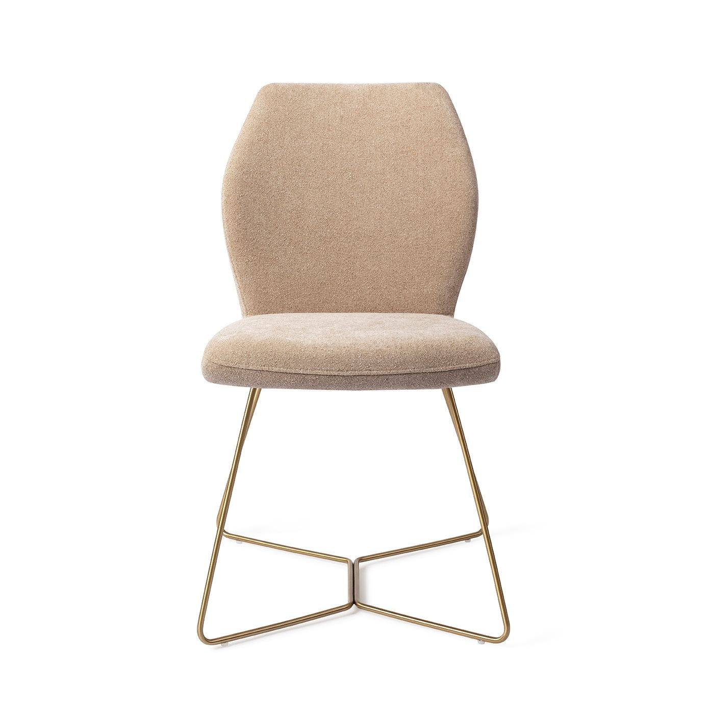 Ikata Dining Chair Funky Fudge Beehive Gold