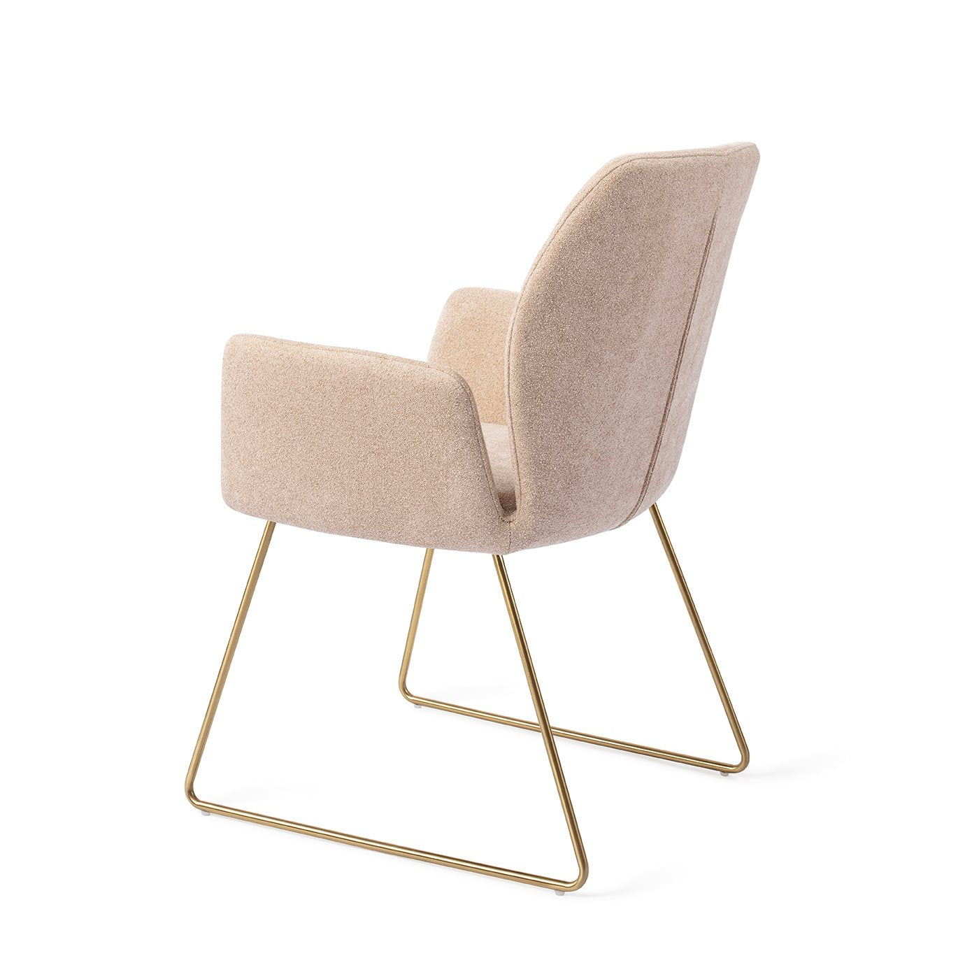 Misaki Dining Chair Funky Fudge Slide Gold