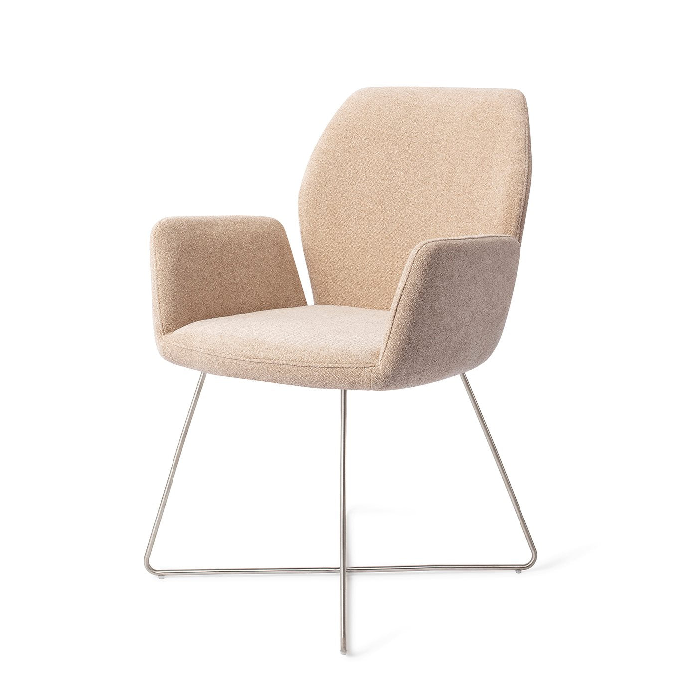 Misaki Dining Chair Funky Fudge Cross Steel