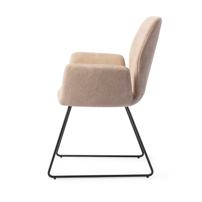 Misaki Dining Chair Funky Fudge Slide Black