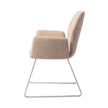 Misaki Dining Chair Funky Fudge Slide Steel