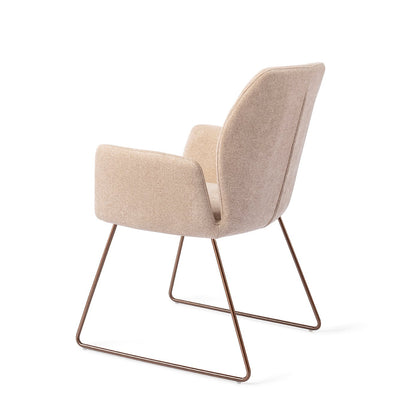 Misaki Dining Chair Funky Fudge Slide Rose