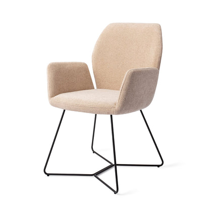 Misaki Dining Chair Funky Fudge Beehive Black