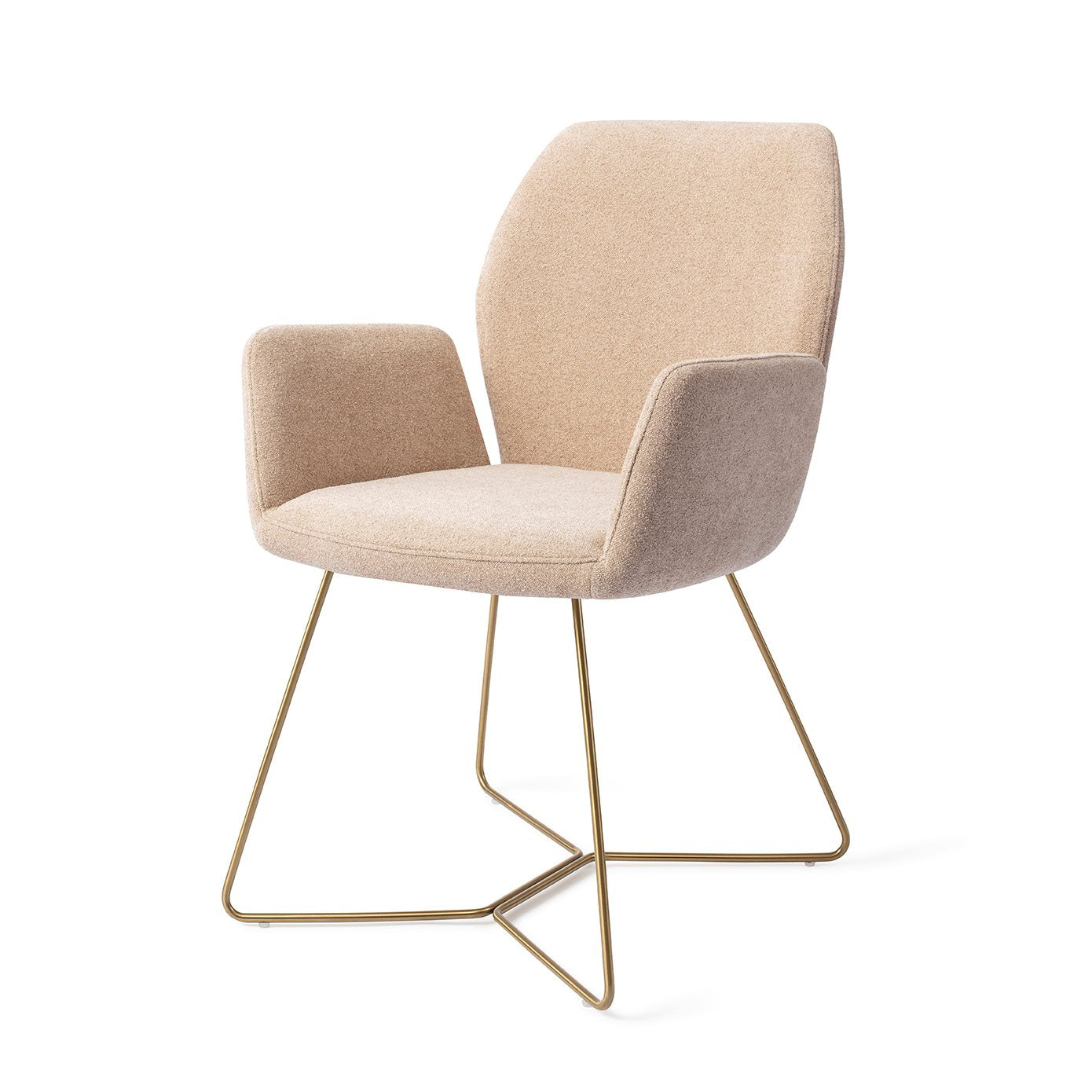 Misaki Dining Chair Funky Fudge Beehive Gold