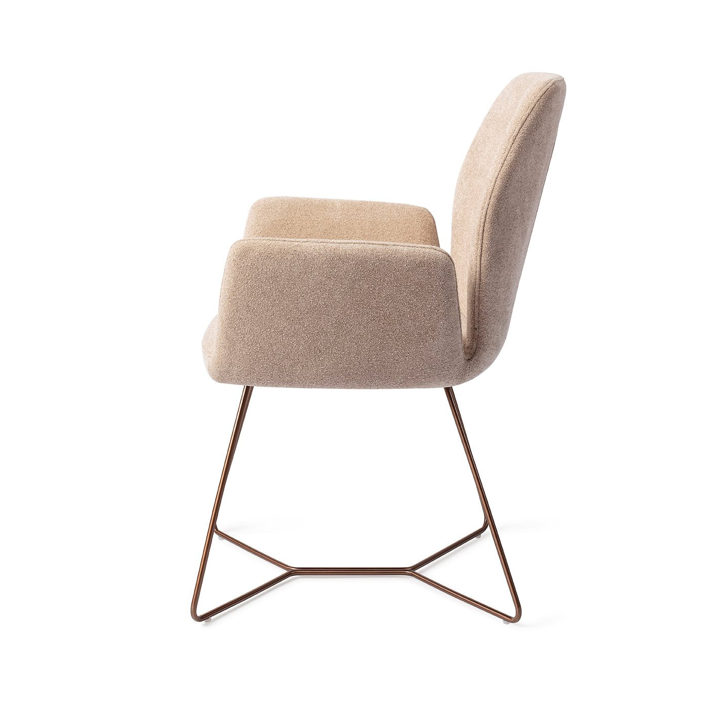 Misaki Dining Chair Funky Fudge Beehive Rose