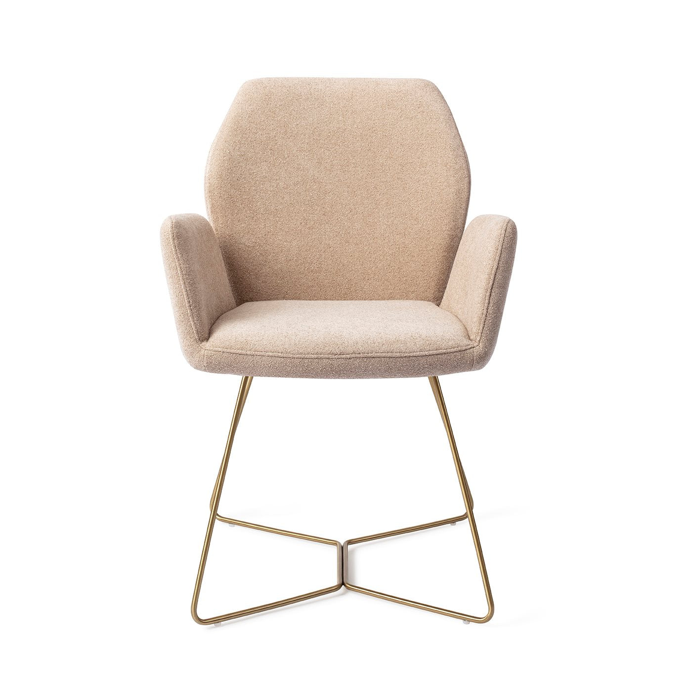 Misaki Dining Chair Funky Fudge Beehive Gold