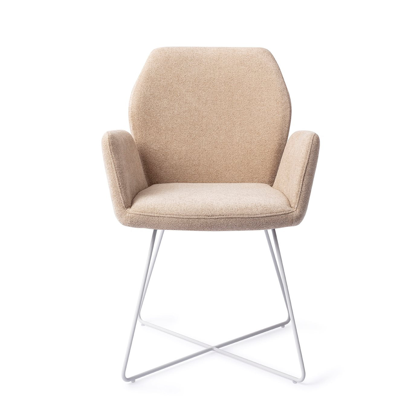 Misaki Dining Chair Funky Fudge Cross White