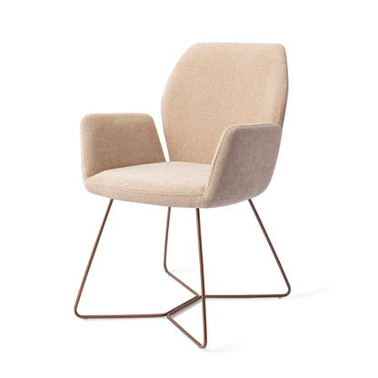 Misaki Dining Chair Funky Fudge Beehive Rose