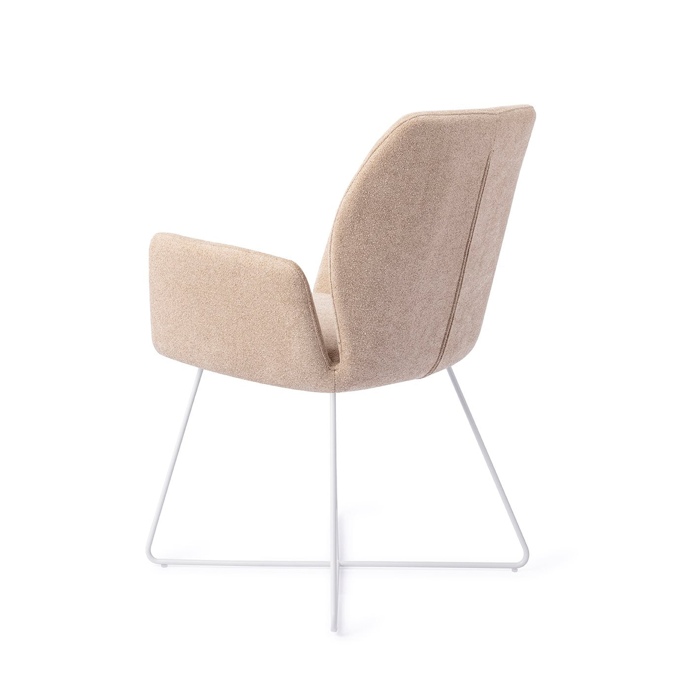 Misaki Dining Chair Funky Fudge Cross White