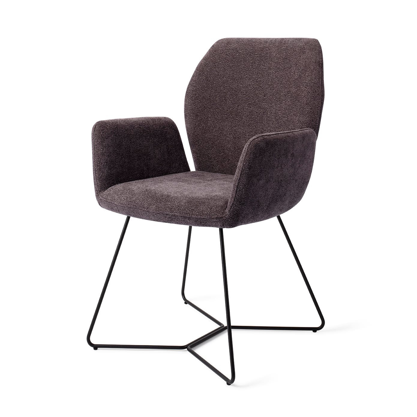 Misaki Dining Chair Almost Black Beehive Black