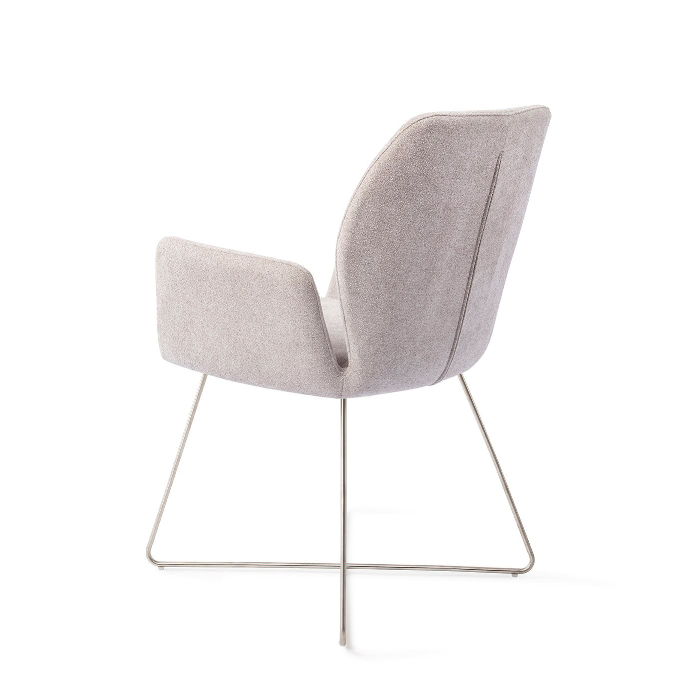 Misaki Dining Chair Pretty Plaster Cross Steel