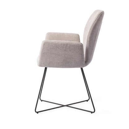 Misaki Dining Chair Pretty Plaster Cross Black