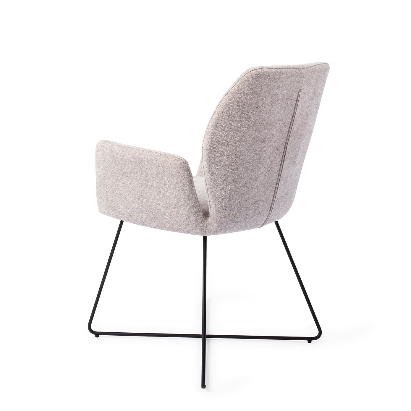 Misaki Dining Chair Pretty Plaster Cross Black