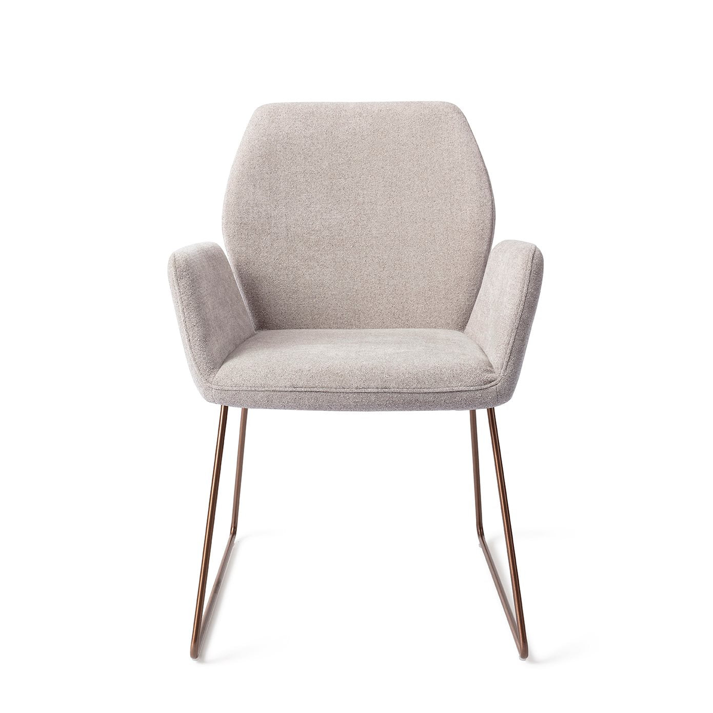 Misaki Dining Chair Pretty Plaster Slide Rose