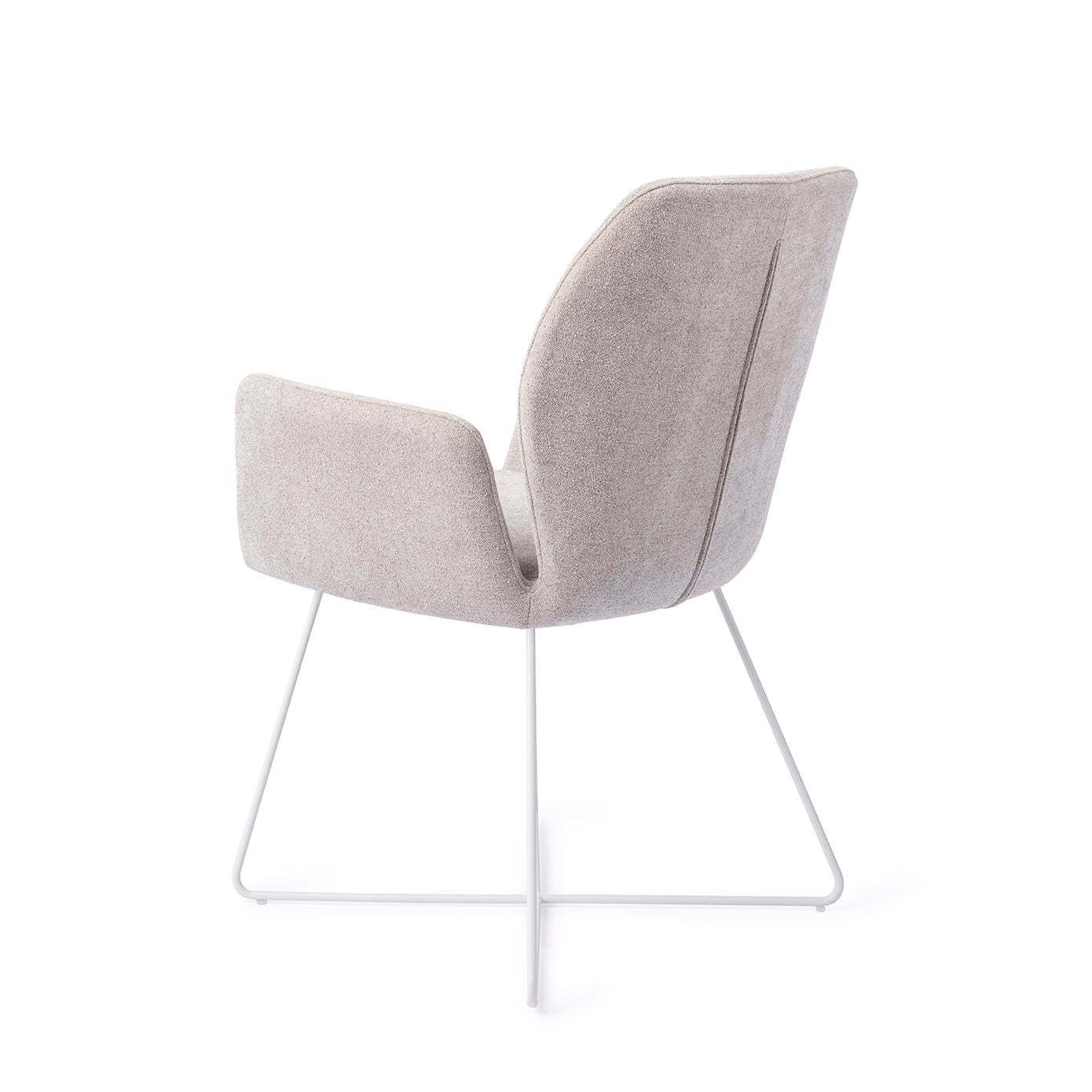 Misaki Dining Chair Pretty Plaster Cross White