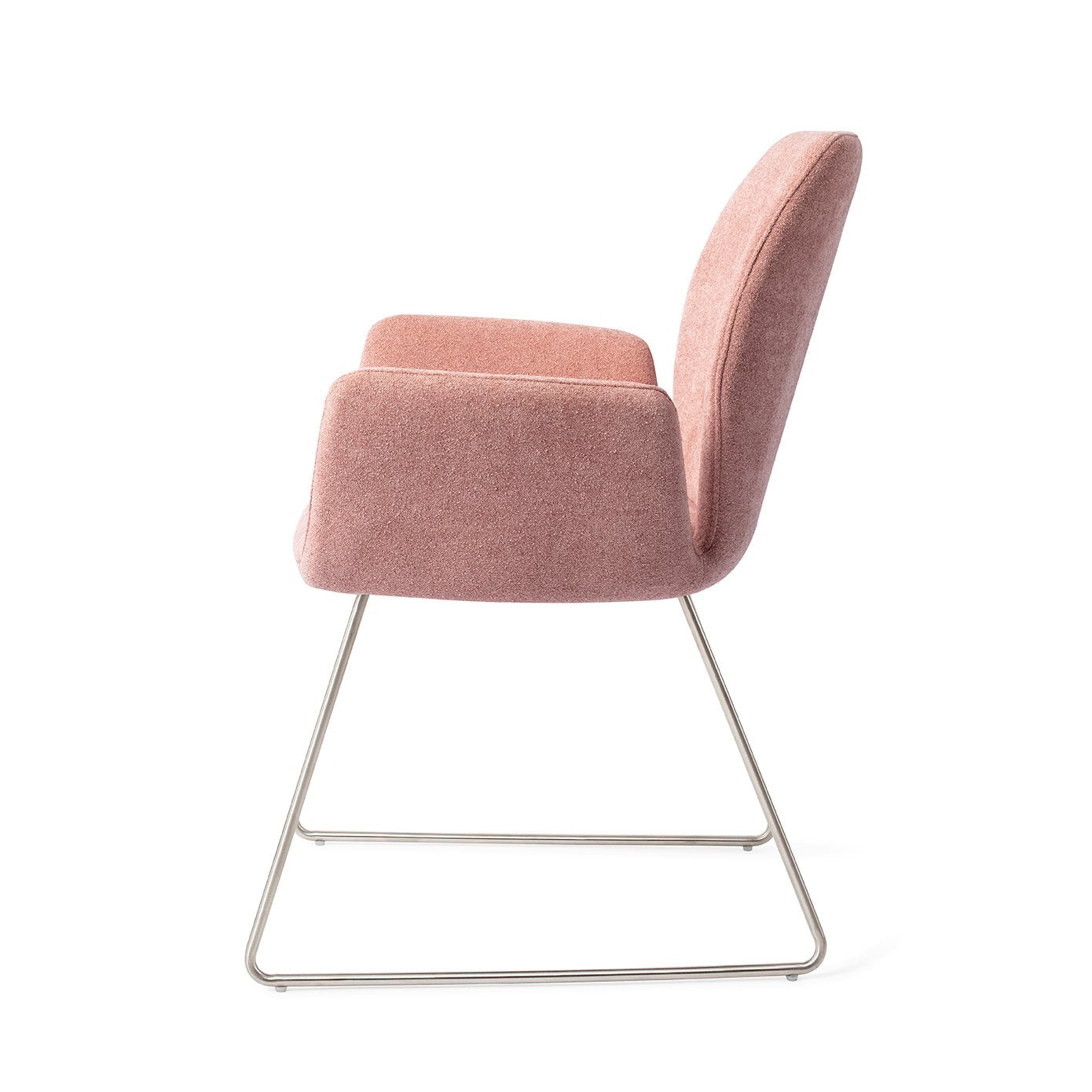 Misaki Dining Chair Anemone Slide Steel