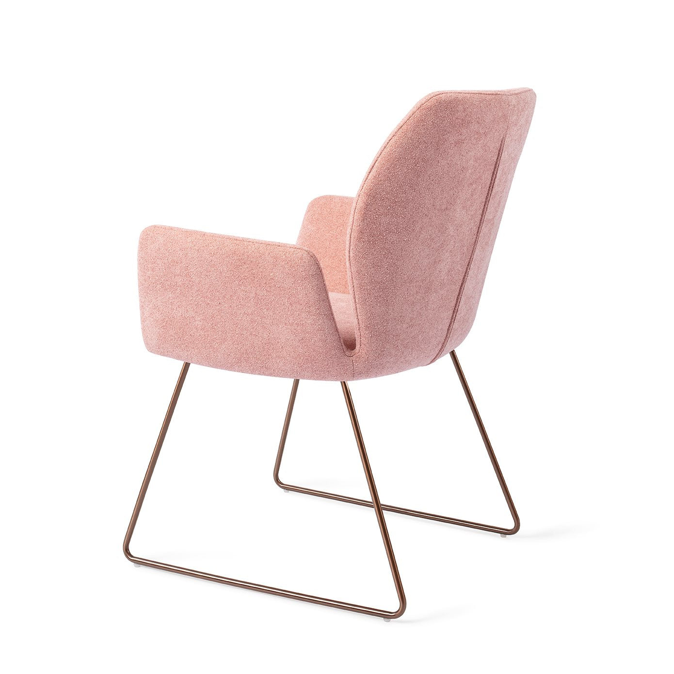 Misaki Dining Chair Anemone Slide Rose