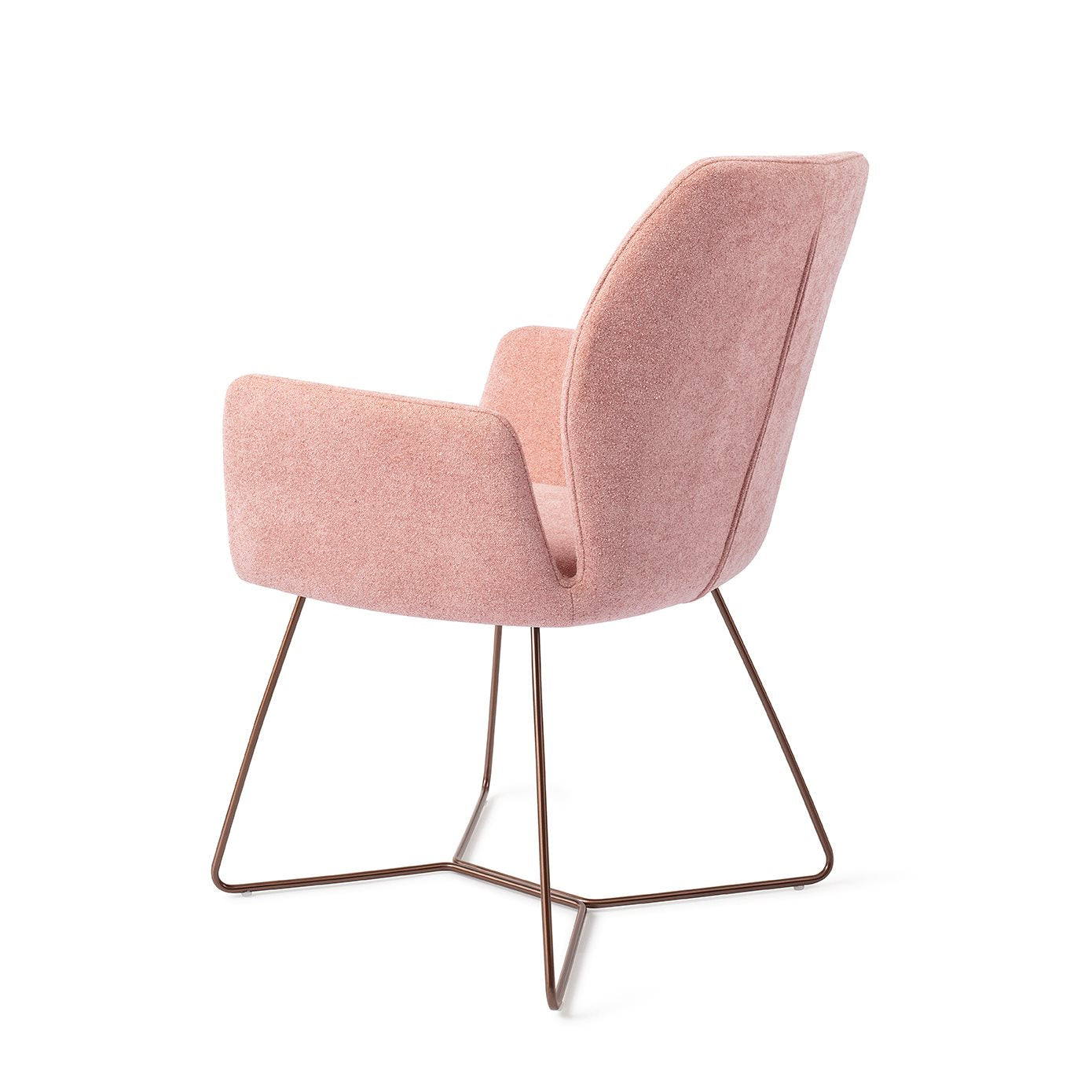 Misaki Dining Chair Anemone Beehive Rose