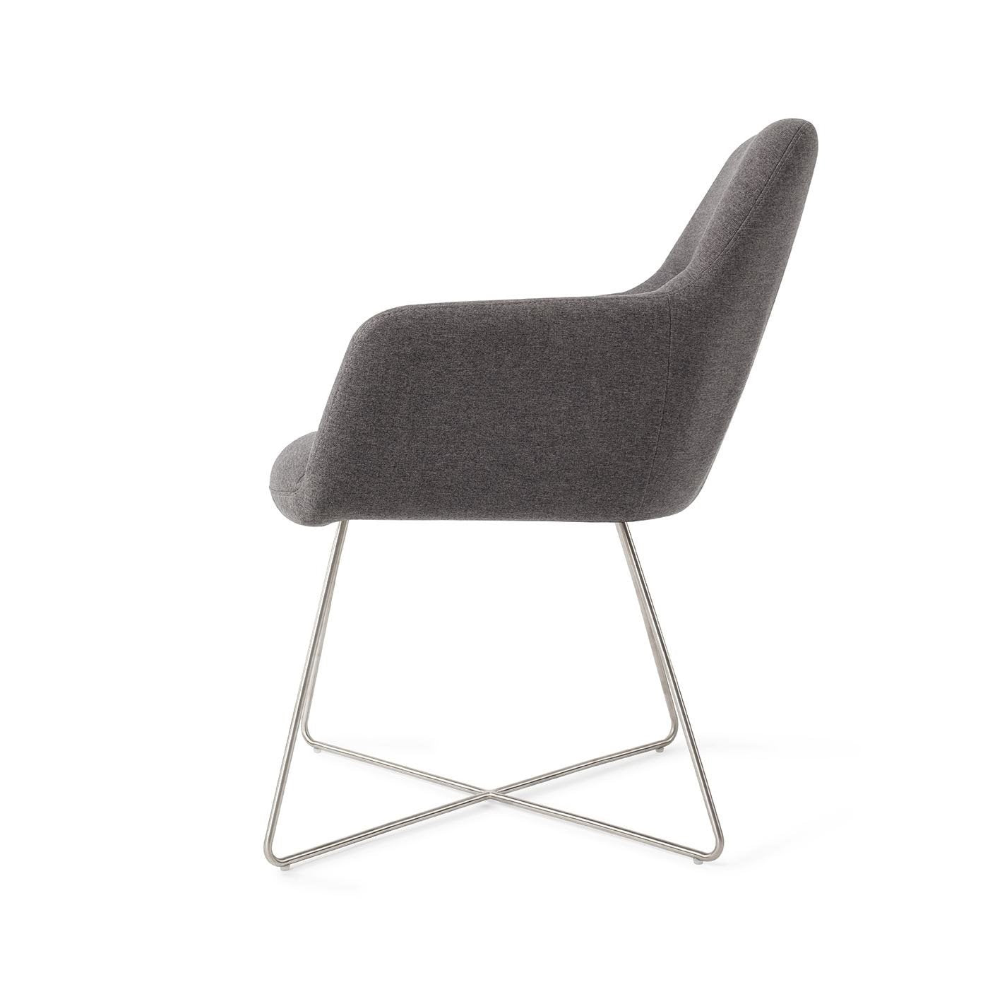 Kinko Dining Chair Shadow Cross Steel