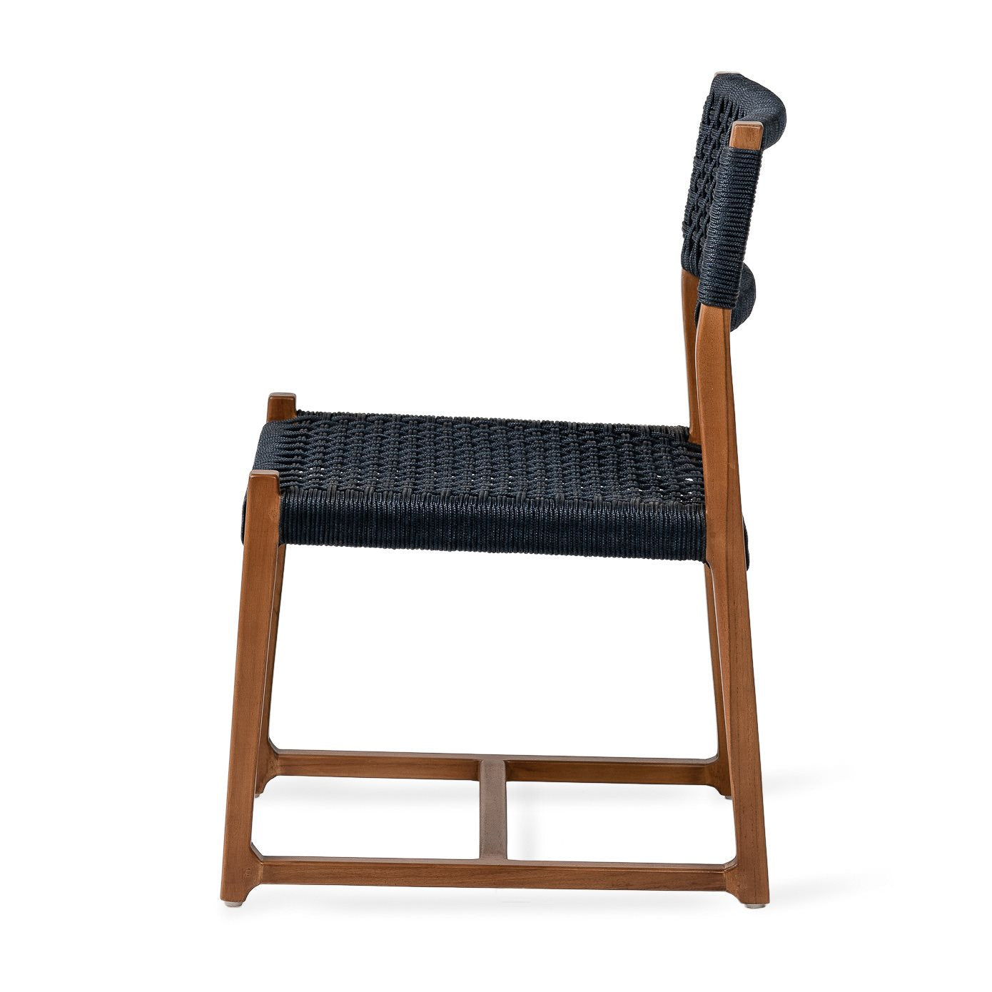 Kuwana Outdoor Chair Indigo Weave  Amber