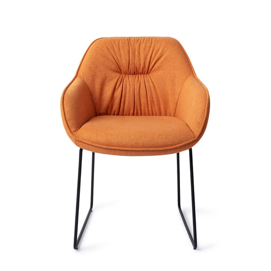 Miki Dining Chair Soft Carota