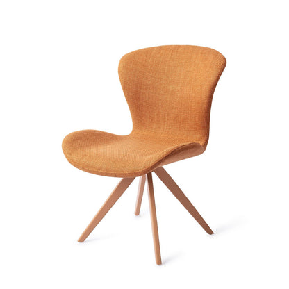 Moji Dining Chair Flax And Hay Turn Peach