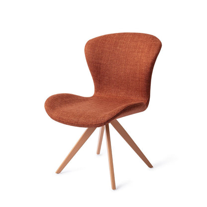 Moji Dining Chair Happy Hazel Turn Peach