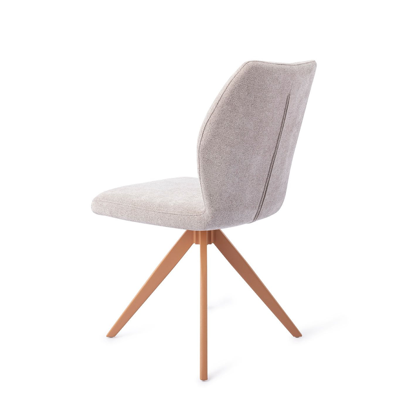 Ikata Dining Chair Pretty Plaster Turn Peach