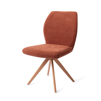 Ikata Dining Chair Cosy Copper Turn Peach