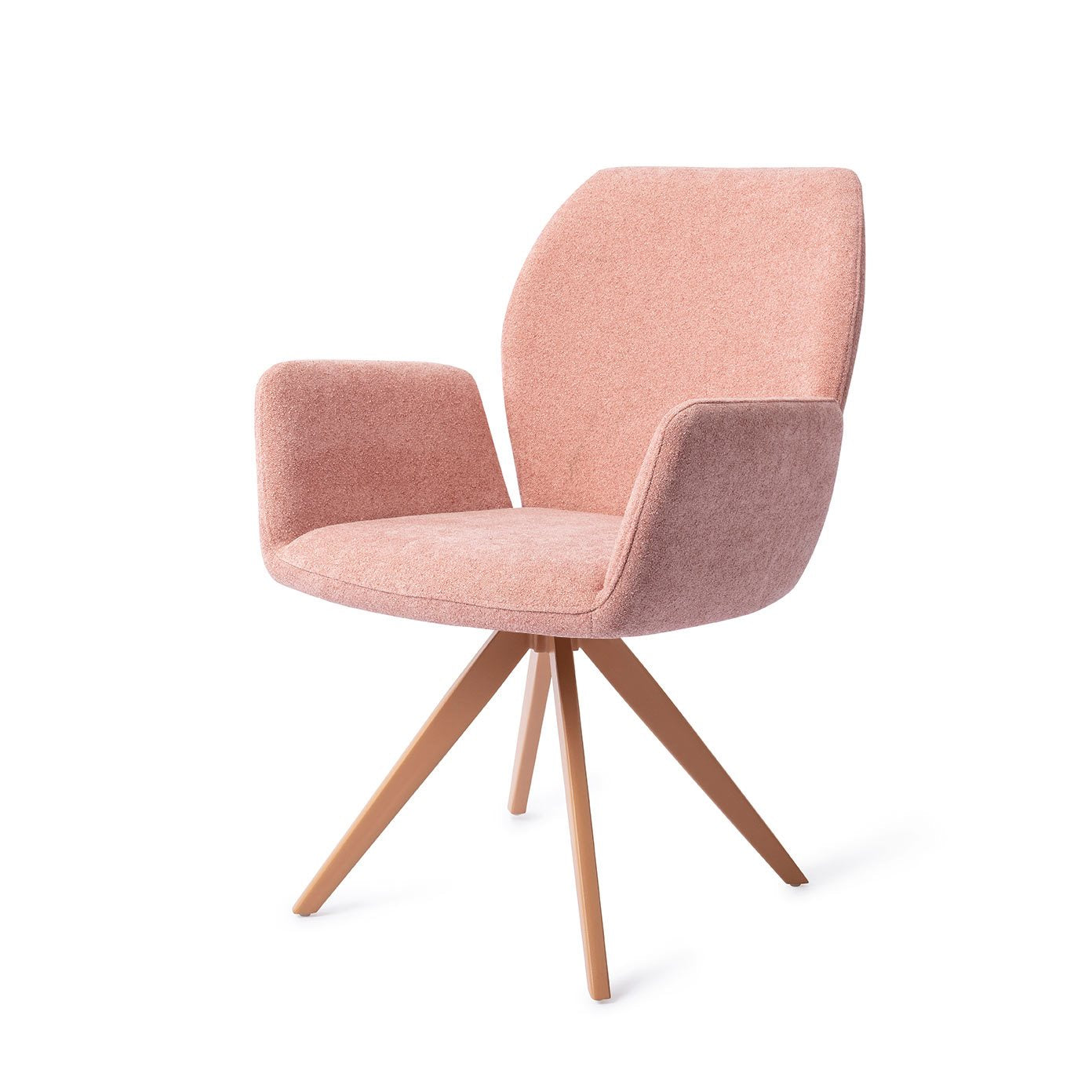 Misaki Dining Chair Anemone Turn Peach