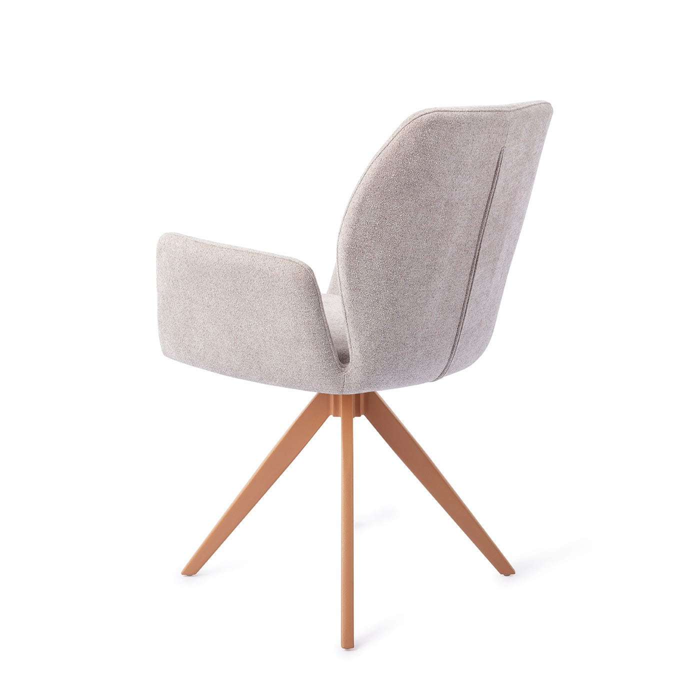 Misaki Dining Chair Pretty Plaster Turn Peach