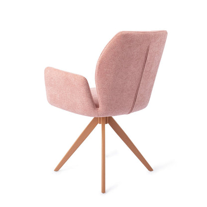 Misaki Dining Chair Anemone Turn Peach