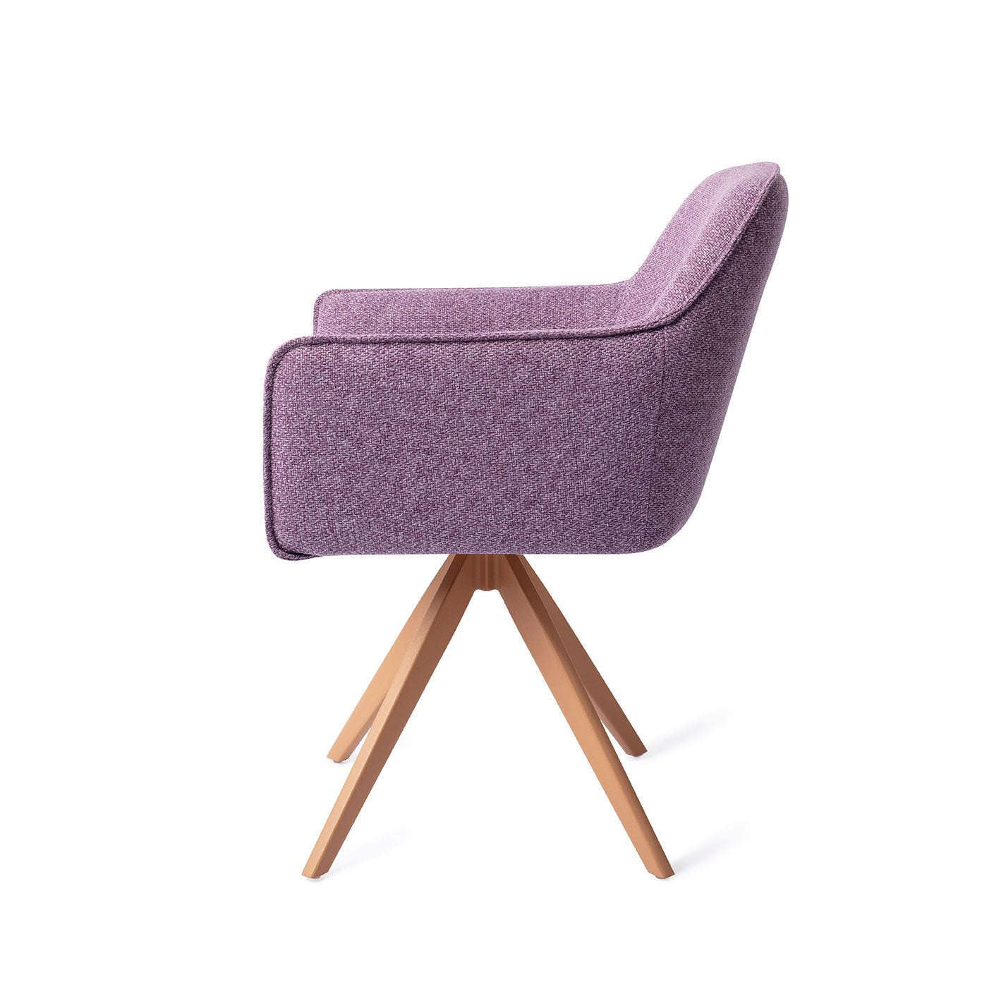 Hofu Dining Chair Violet Daisy Turn Peach