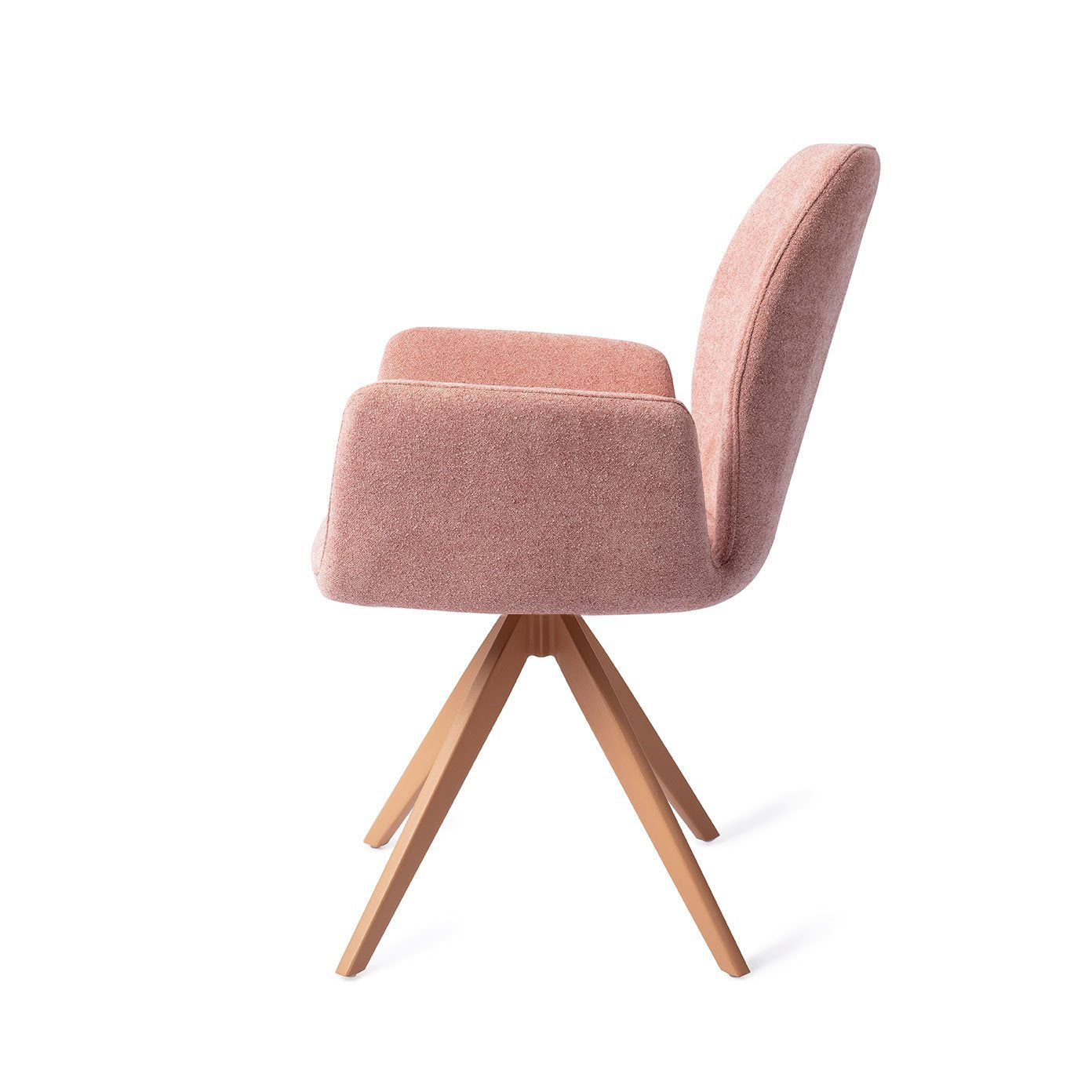 Misaki Dining Chair Anemone Turn Peach